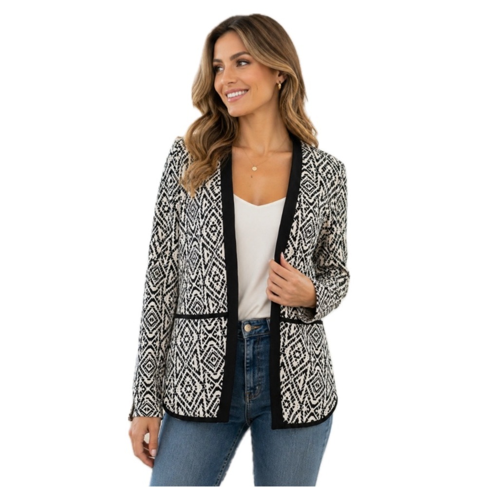 Tart blazer black and white stretchy size excellent condition s - Picture 10 of 10
